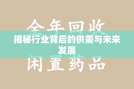 洛阳揭秘行业背后的供需与未来发展